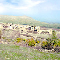 village du sud-est anatolien, Turquie